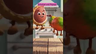🥩Schnitzel und Papaya🥭#learninggerman #germanlearning #germany  #deutschlandshorts #deutsch #lehrer