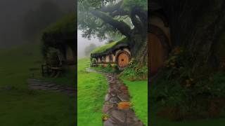 rainlover☔️♥️ weather nature hobbit house tree realxing mind giving peaceandlove