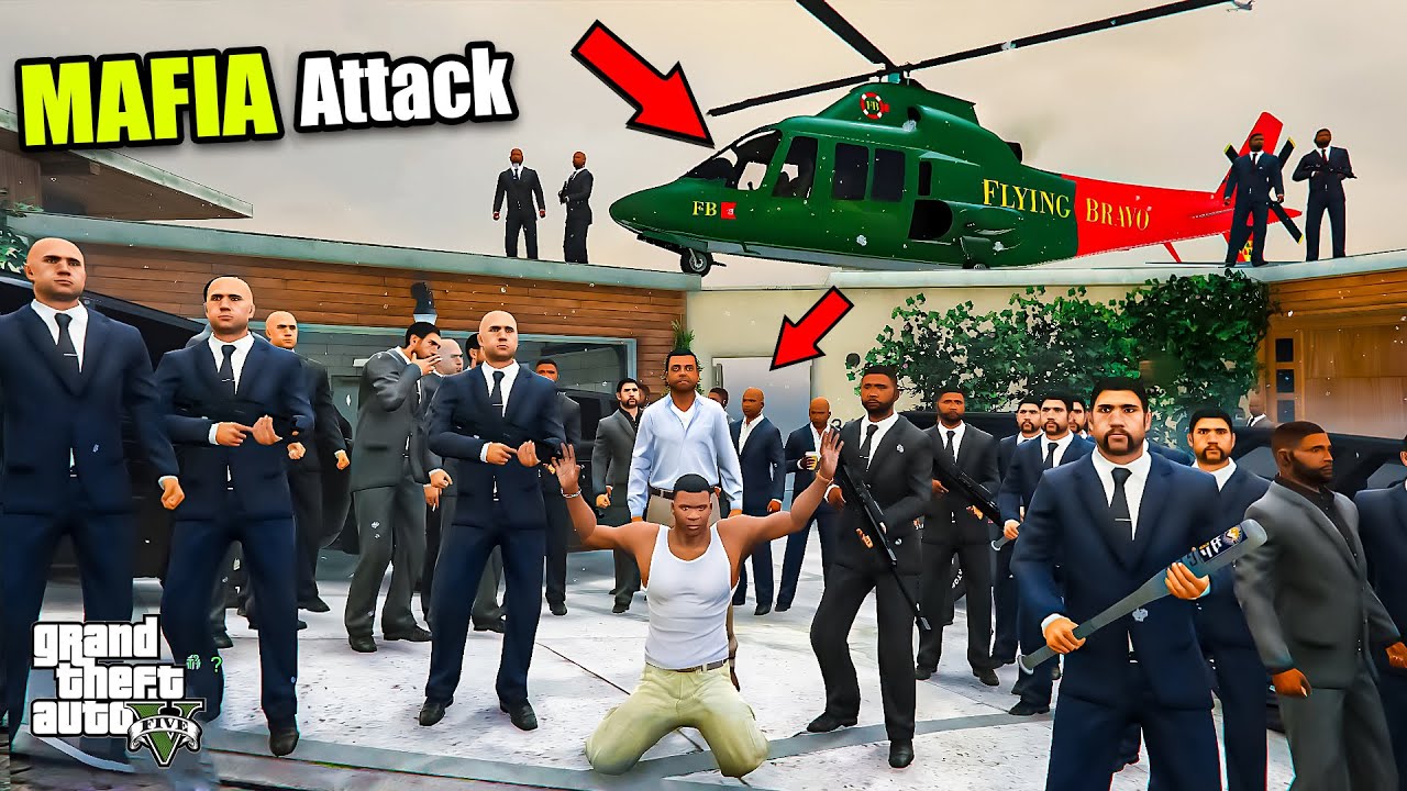 FRANKLIN save MAFIA Boss In GTA 5 😨! GTA 6 | GTA 5 GAMEPLAY |hamid t ...