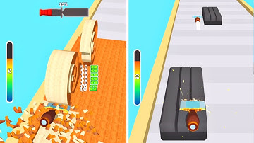 Sharpen Knife Run - All Levels Gameplay Android,ios New Game Trailer