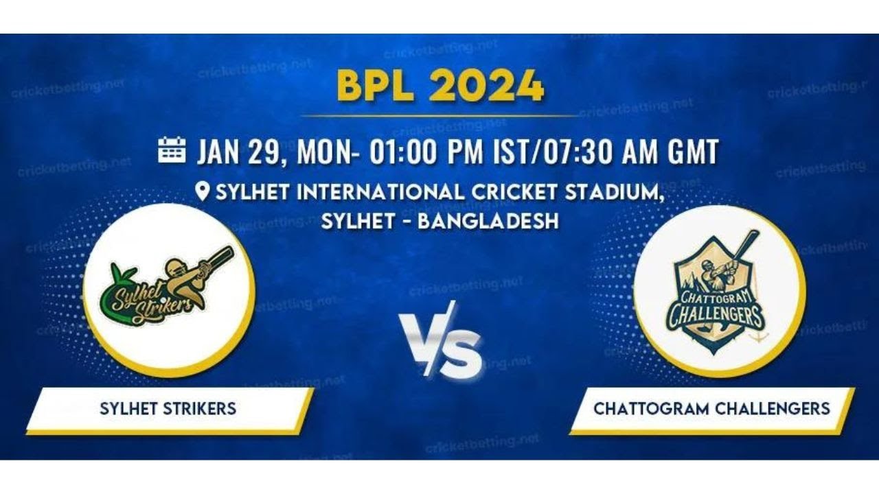 Chattogram Challengers vs Sylhet Strikers | CC vs SS | Bangladesh Premier League 2024