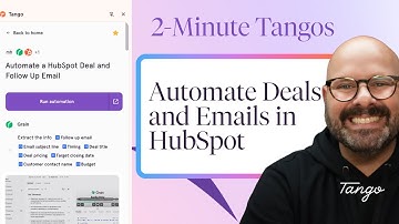 Stop Wasting Time in HubSpot — Automate Your Sales Workflow with Tango