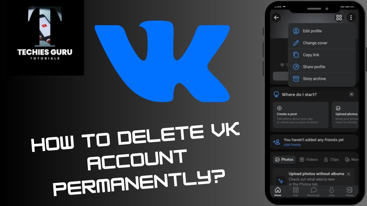 How to Delete VK Account Permanently?