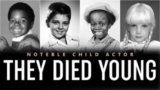 Obituary: Famous Child Actor Who Died Young