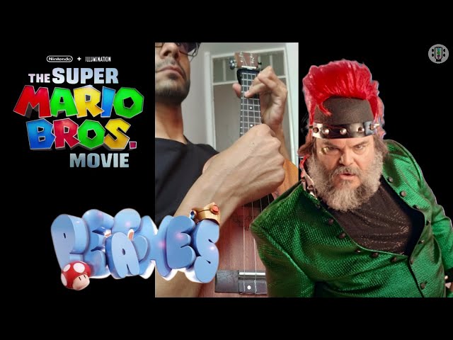 Peaches - Super Mario Bros. Movie EASY Ukulele Tutorial with Play Along 