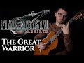 The great warrior final fantasy vii  classical guitar cover