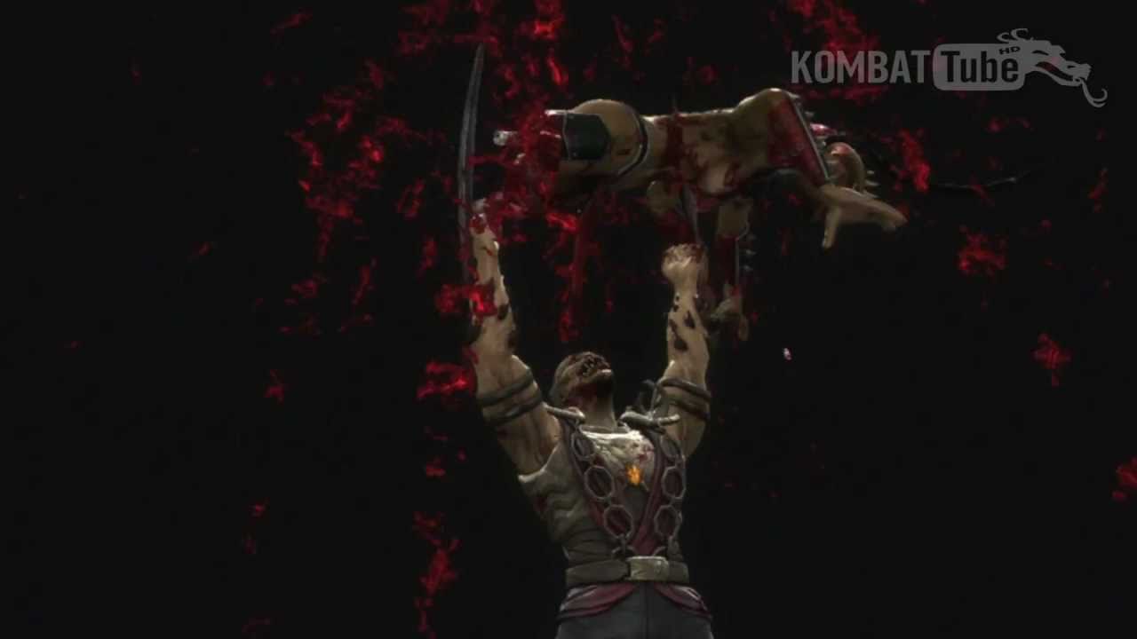 Mortal Kombat 9 (2011) - Baraka - Fatality 2 - Take A Spin 