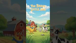 🐔 The Brave Little Hen vs The Sneaky Fox #shorts