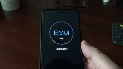 Huawei EMUI 9.1 Software Update Installation Animation