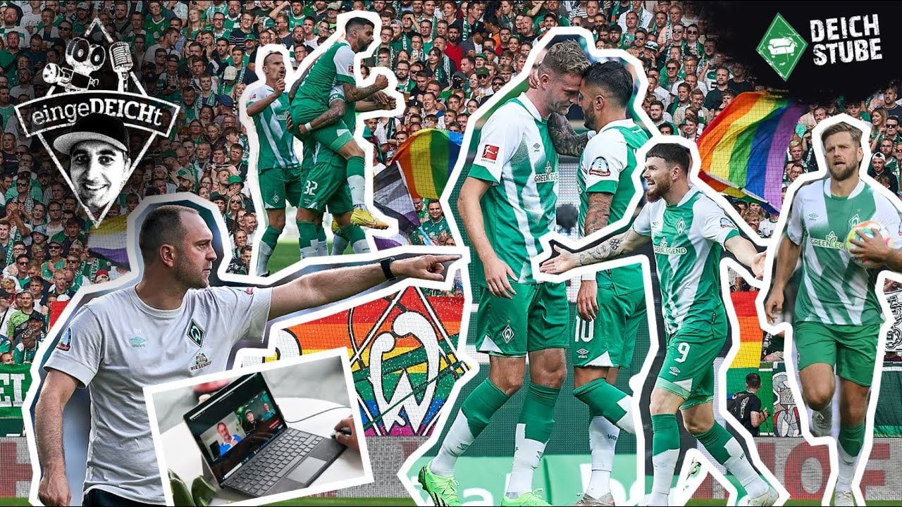 Verrücktes Aufstiegsrennen: Werder Bremen ganz oben dabei! eingeDEICHt – die Werder-Show Folge 3