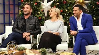 Angelique Boyer, Michel Brown y Alejandro Nones • Celebrando en Nochebuena • 24/12/2018