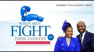 Must Watch! WHEN MEN FIGHT THEIR ANSWERS {Part 2} By Apostle Suleman {SUNDAY Service- 9th Aug. 2020} thumbnail