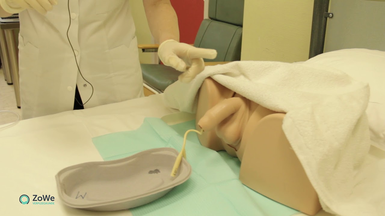 Urologie 6 - Blaasspoeling met spuit