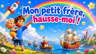 Mon petit frère, hausse-moi ! 🚀 Comptine pour enfants