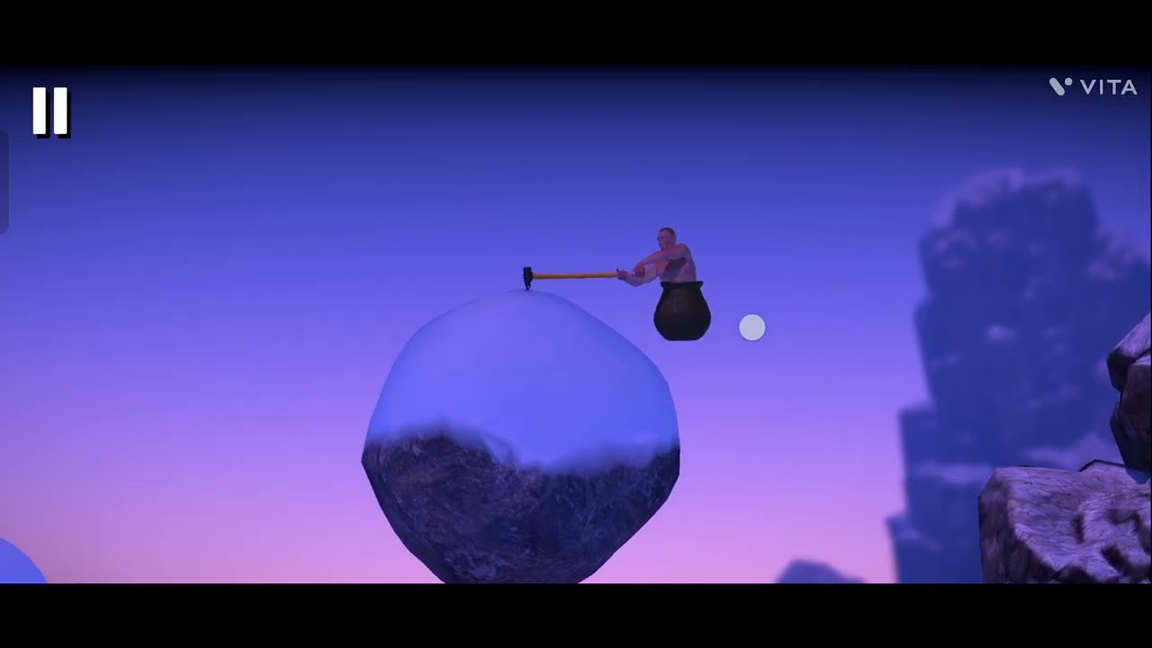 Playing getting over it