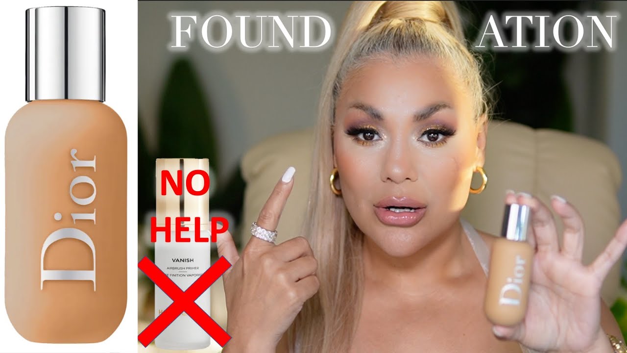 🌸NO HELP, DIOR foundation, Review and details, No Primer YouTube