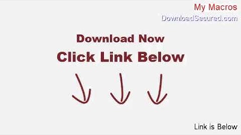 My Macros Download [my macros program 2014]