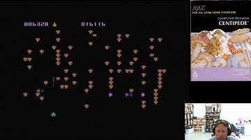 A-Z Of My Atari 8 bit Collection - Centipede