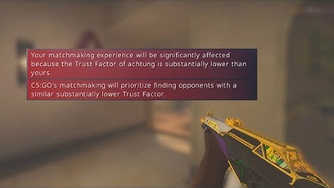 pov: you play in red trust factor