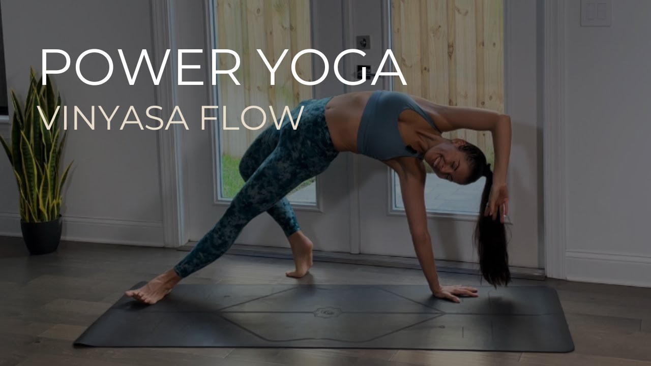 20 Minute Power Yoga: Energizing Vinyasa Yoga Flow - YouTube