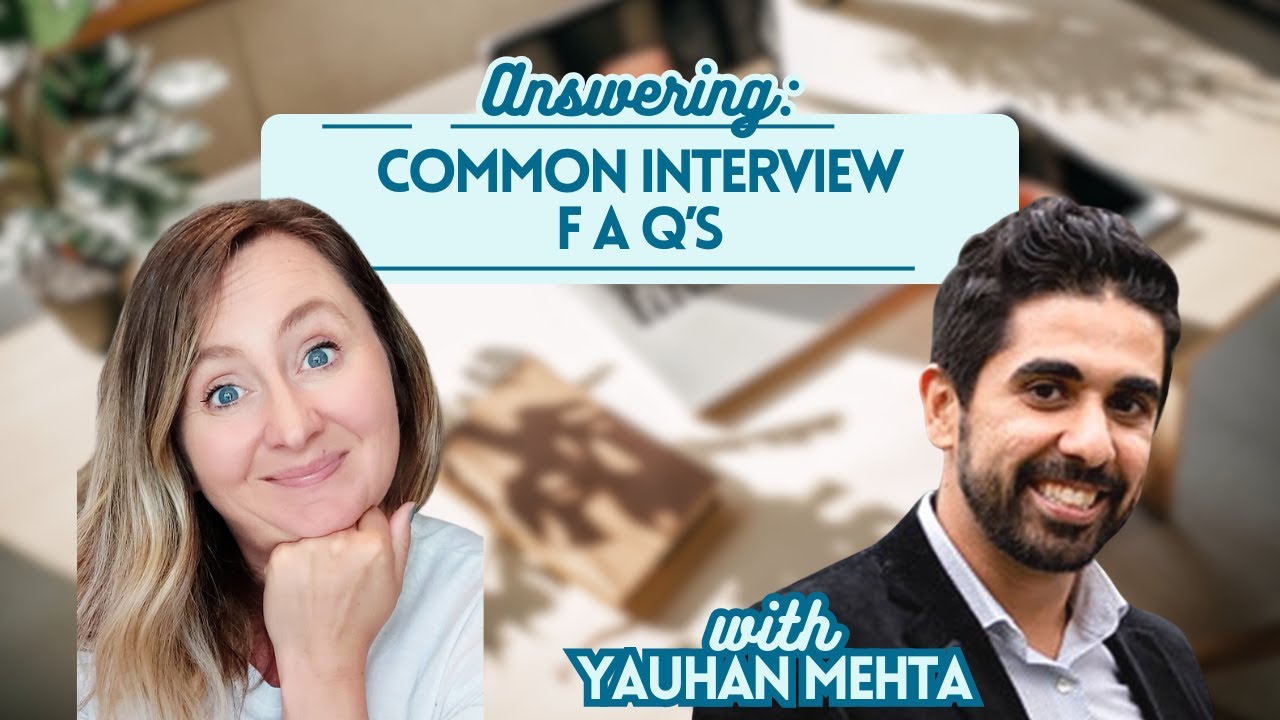 Common Interview FAQs - YouTube