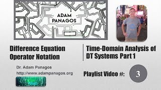 Difference Equation Operator Notation Wealth