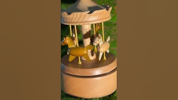 Thumbnail of 🎠Life’s a carousel—hop on & chase the magic! ✨ #uwoodler #musicbox