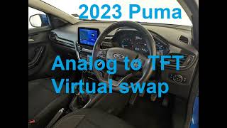 2023 Ford Puma & Fiesta Analog to Virtual Instrument Cluster Swap Conversion (Mileage Correction)