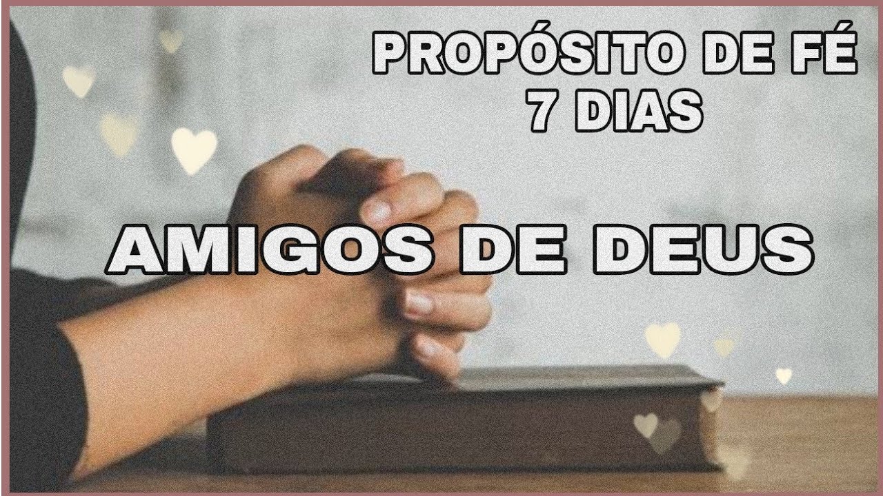 Propósito com duração de 7 dias para você se aproximar de Deus - YouTube