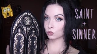 UNBOXING + FIRST IMPRESSIONS | KVD Saint and Sinner Palette