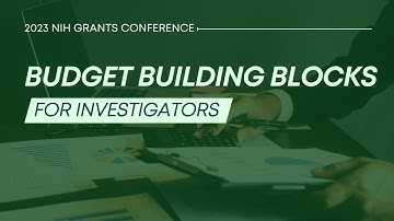 Budget Building Blocks