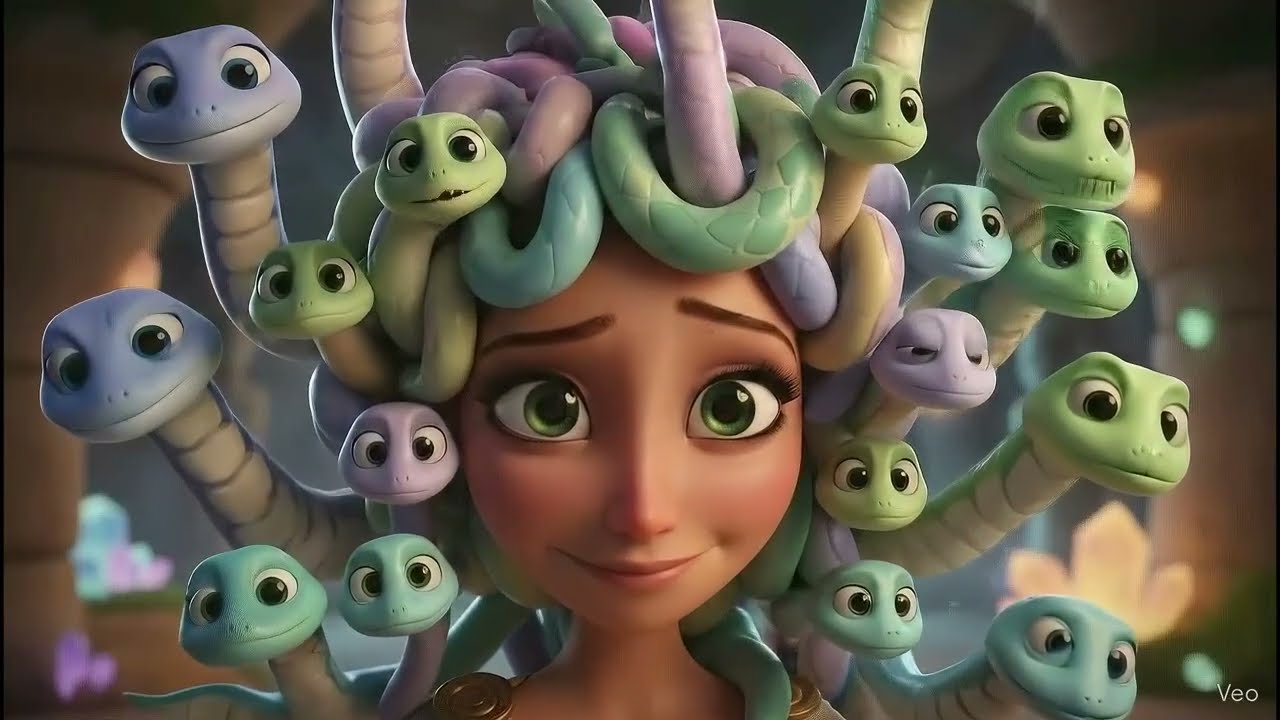 The REAL Story of Medusa (3D AI-Generated)