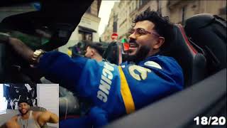 American Reacts To French Gims & Dystinct - Spider (Officiel)