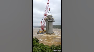Building a Bridge in the Middle of a Flood Pt22 #Construction