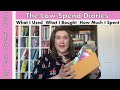Low Spend Diaries - July in Review. What I Used. What I Bought. How Much I Spent