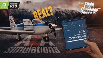 Flight Simulator 2024 | UNRIVALED ADDON! | A2A Comanche 250 Realistic | RTX™ 3090