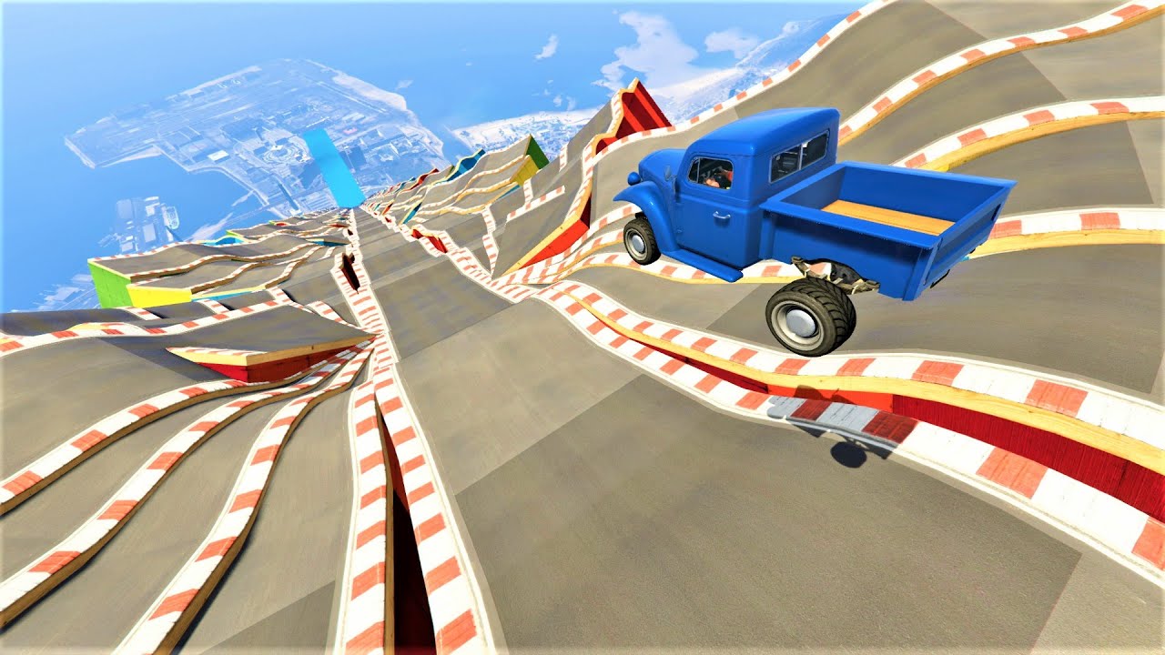 The Crusher Ramp - A Ramp As You've Never Seen Before GTA 5 - YouTube