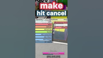 (INCORRECTLY SAID) How To use Hit Cancel in JJS Skill Builder #roblox #jjs #jujutsushenanigans