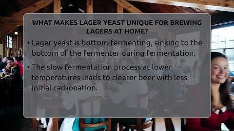 What Makes Lager Yeast Unique For Brewing Lagers At Home? - The Pint Guy