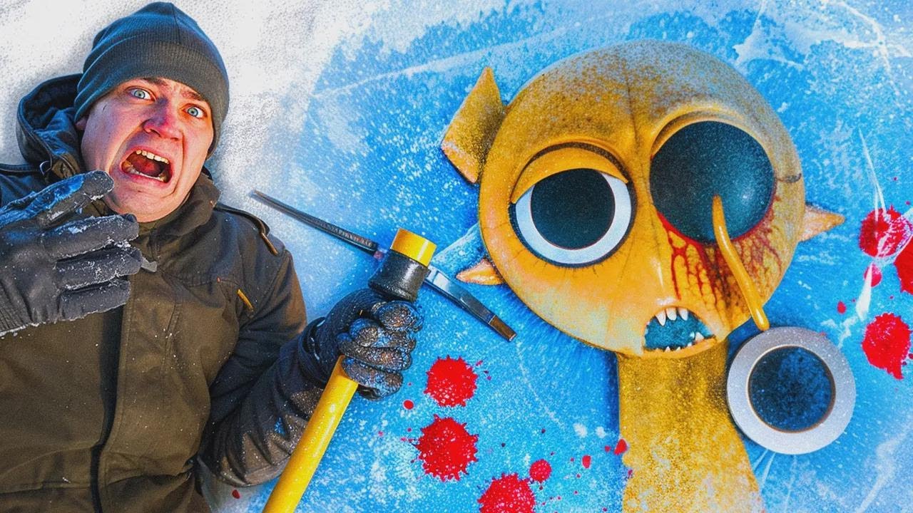 Encontramos o INCREDIBOX SPRUNKI congelado no gelo! Como chegaram lá?