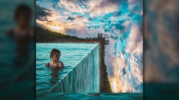 Perspective Bending Effect On Landscapes(3D Illusion) Photoshop CC Tutorial