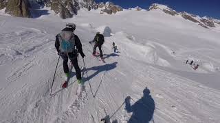 Vallèe Blanche da Punta Helbronner a Chamonix 24032018