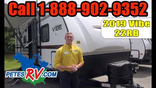 2019 Forest River Vibe 22RB | Pete's RV Rough Cuts