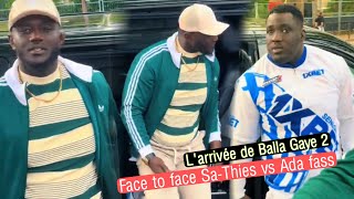 Face to face Contre Ada fass l’arrivée de Sa-Thies et Balla Gaye 2 