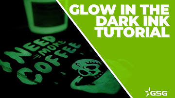 Glow in the Dark Screen Printing Tutorial | International Coatings 108 | White Ink Wednesday