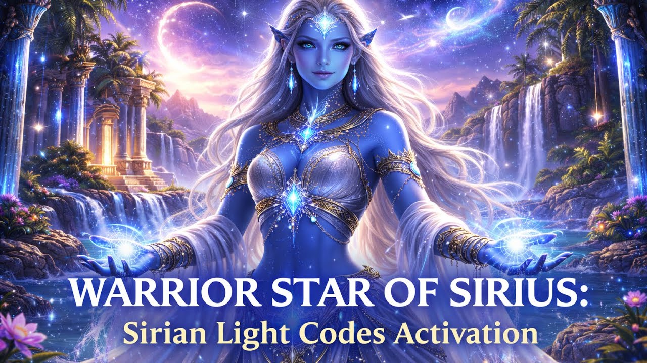 WARRIOR STAR OF SIRIUS ⚔️ Sirian Light Codes Activation | Psychic Power & Divine Authority