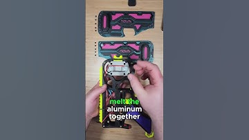 Metal 3D Printed Nerf Blaster Flywheel Cage From PCB Way Part 1