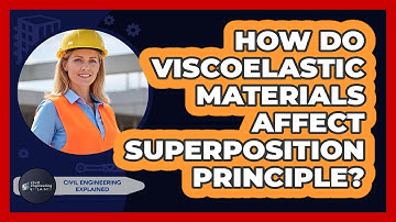 How Do Viscoelastic Materials Affect Superposition Principle?