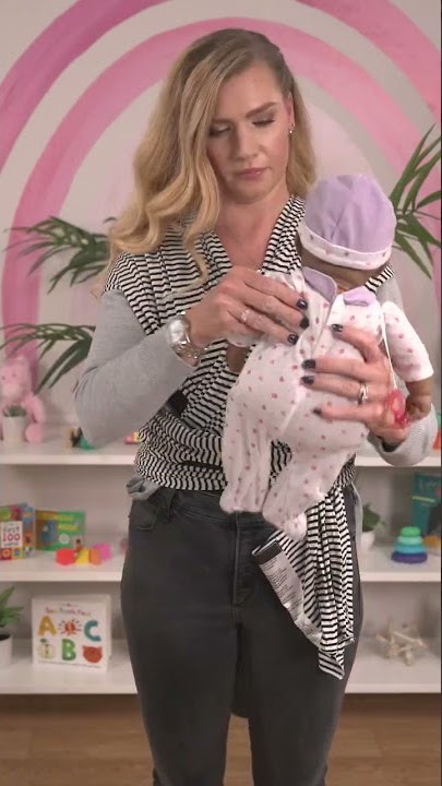 How to CORRECTLY Tie A Baby Wrap with Solly Baby! #babywearing