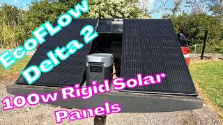 Unleashing EcoFlow Delta 2 Powerhouse with 2 100W Solar Panel